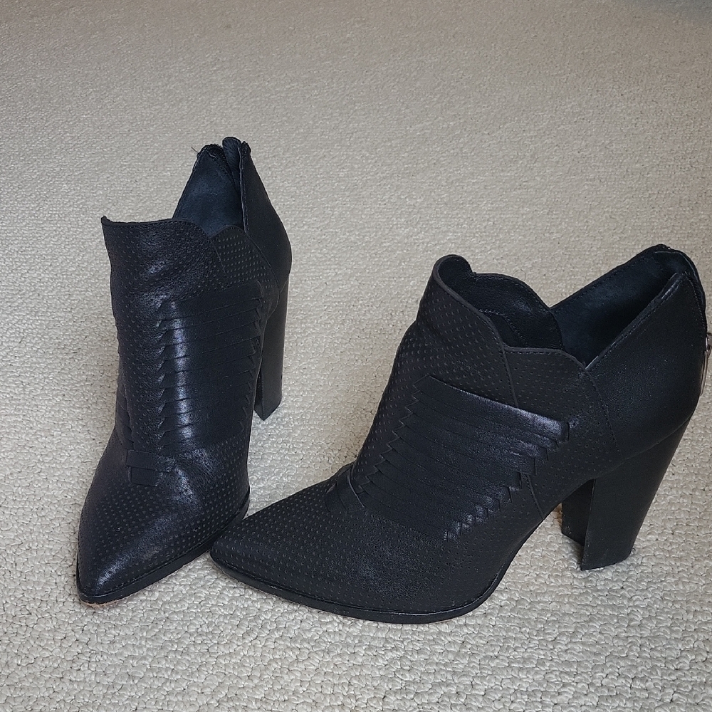 Vince Camuto Leather Booties